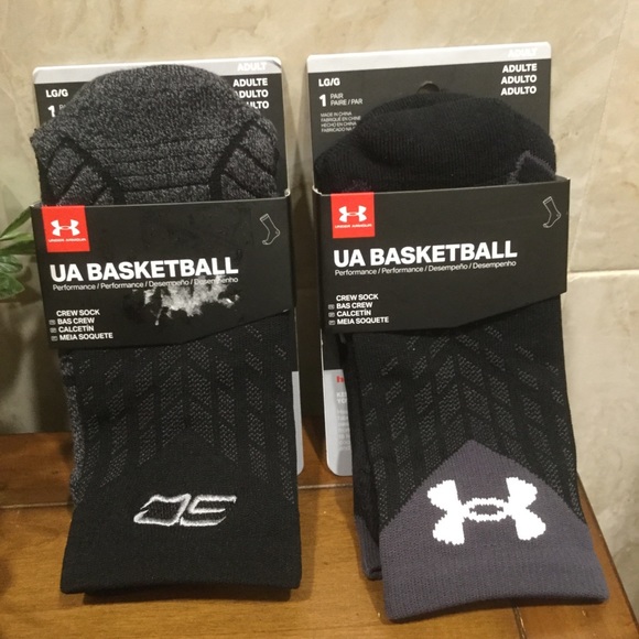 Under Armour Other - 2 Pairs Men’s Under Armour Crew Socks, NEW